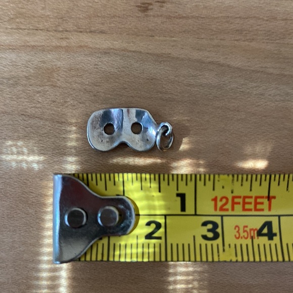 Sterling Silver Rowing Seat Necklace Pendant - Picture 4 of 4